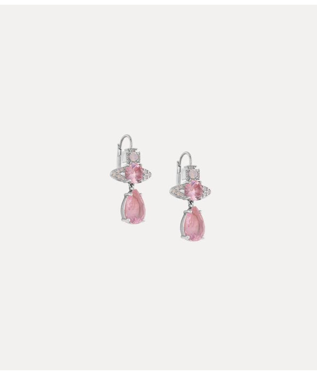 VIVIENNE WESTWOOD Серебряные латунные серьги, фото 2