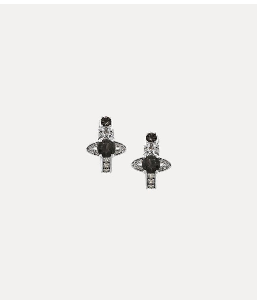 VIVIENNE WESTWOOD Серебряные латунные серьги, фото 3
