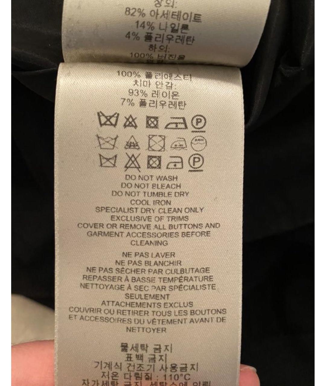 BURBERRY Черное повседневное платье, фото 5