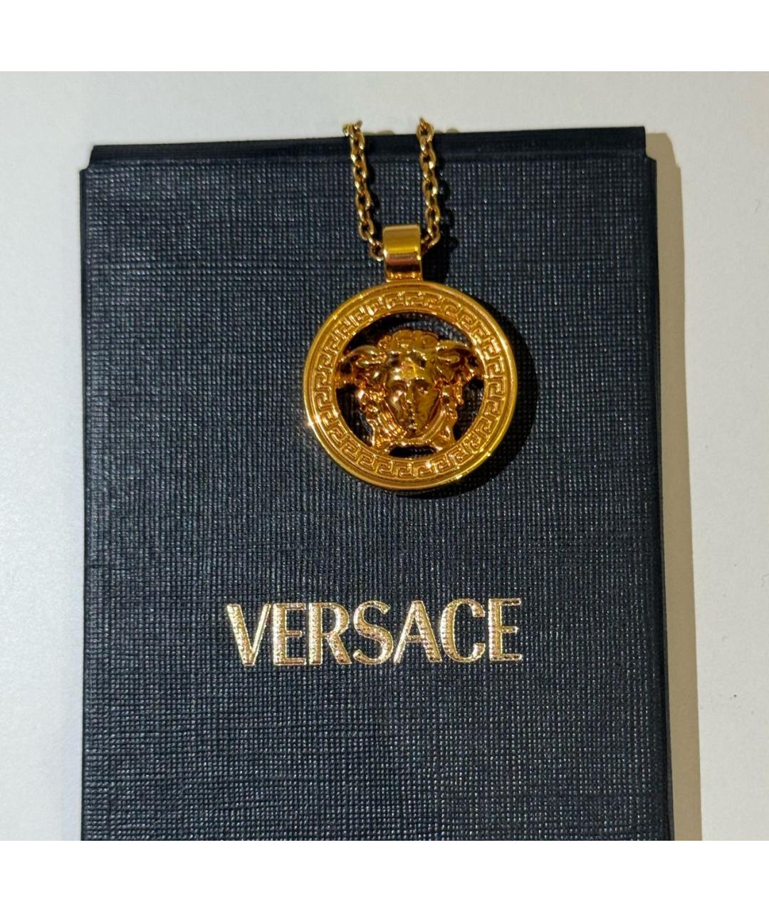 VERSACE Золотое позолоченное колье, фото 6