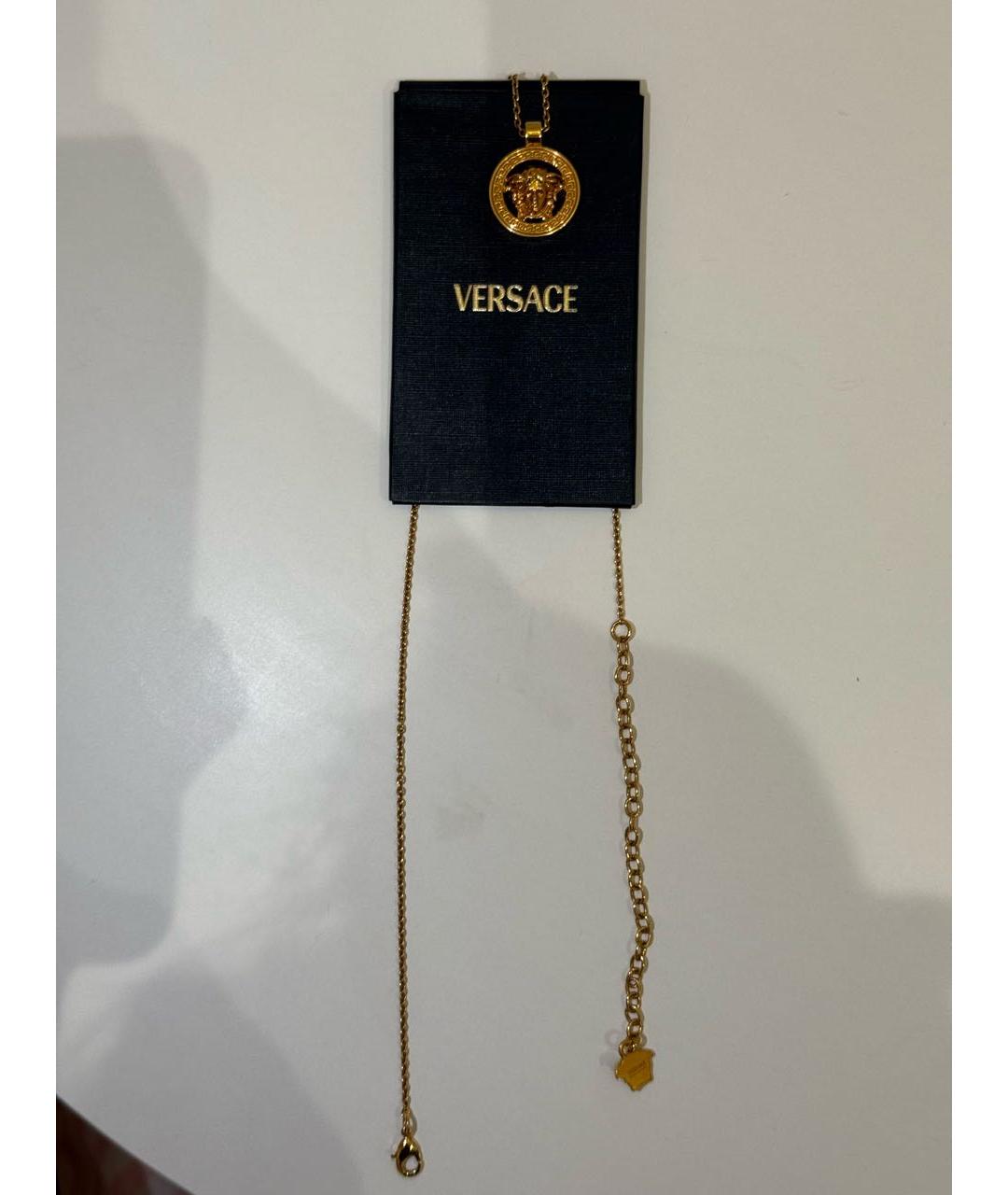 VERSACE Золотое позолоченное колье, фото 5