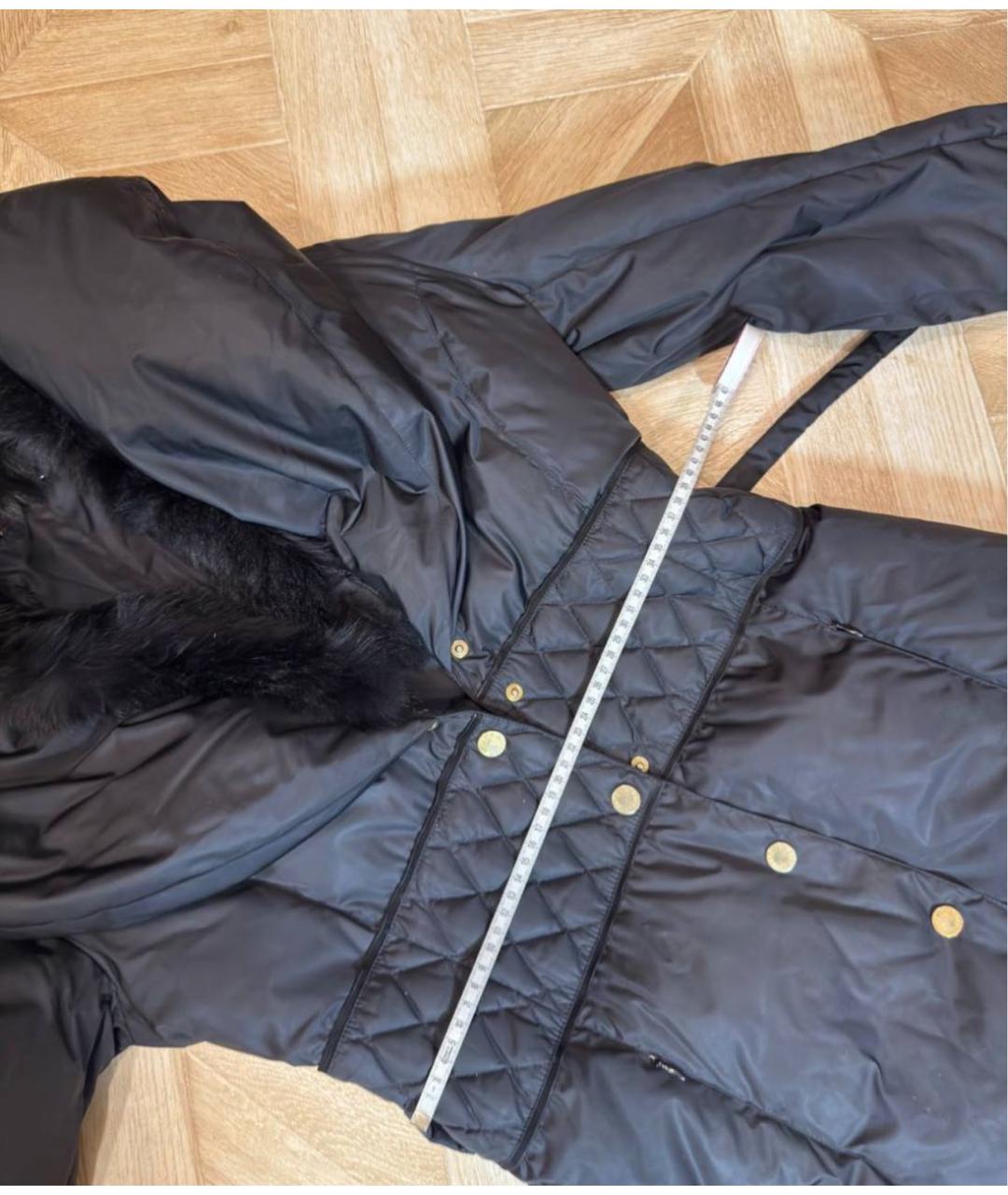 ROBERTO CAVALLI Черное пальто, фото 5