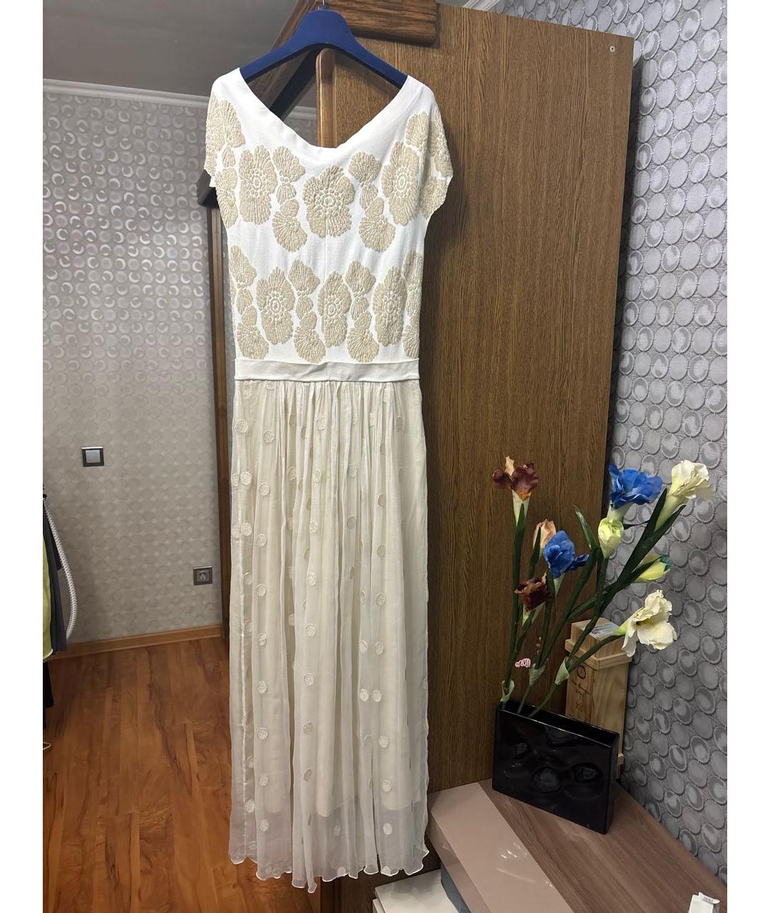 D.EXTERIOR Бежевое вискозное повседневное платье, фото 2