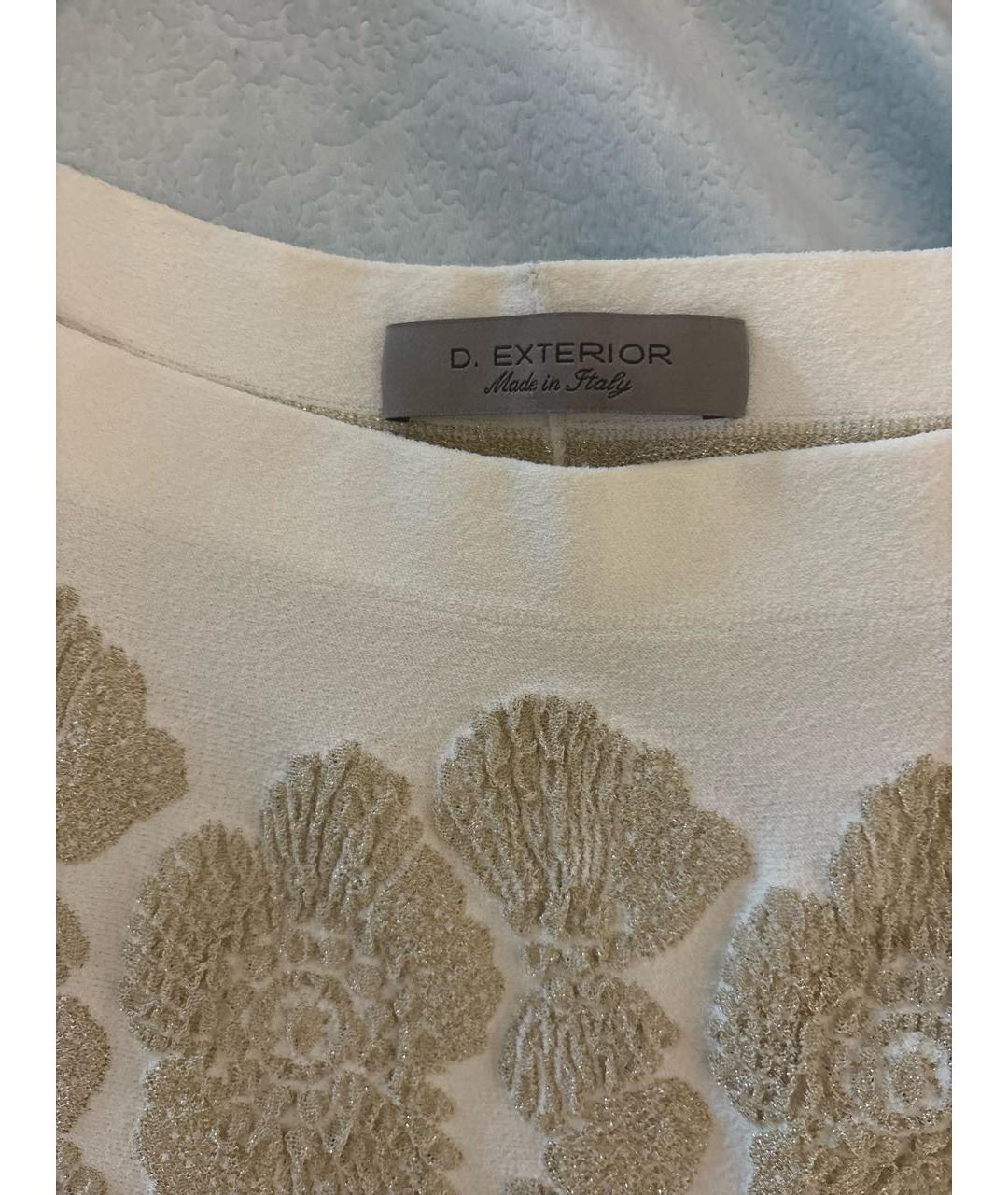 D.EXTERIOR Бежевое вискозное повседневное платье, фото 3