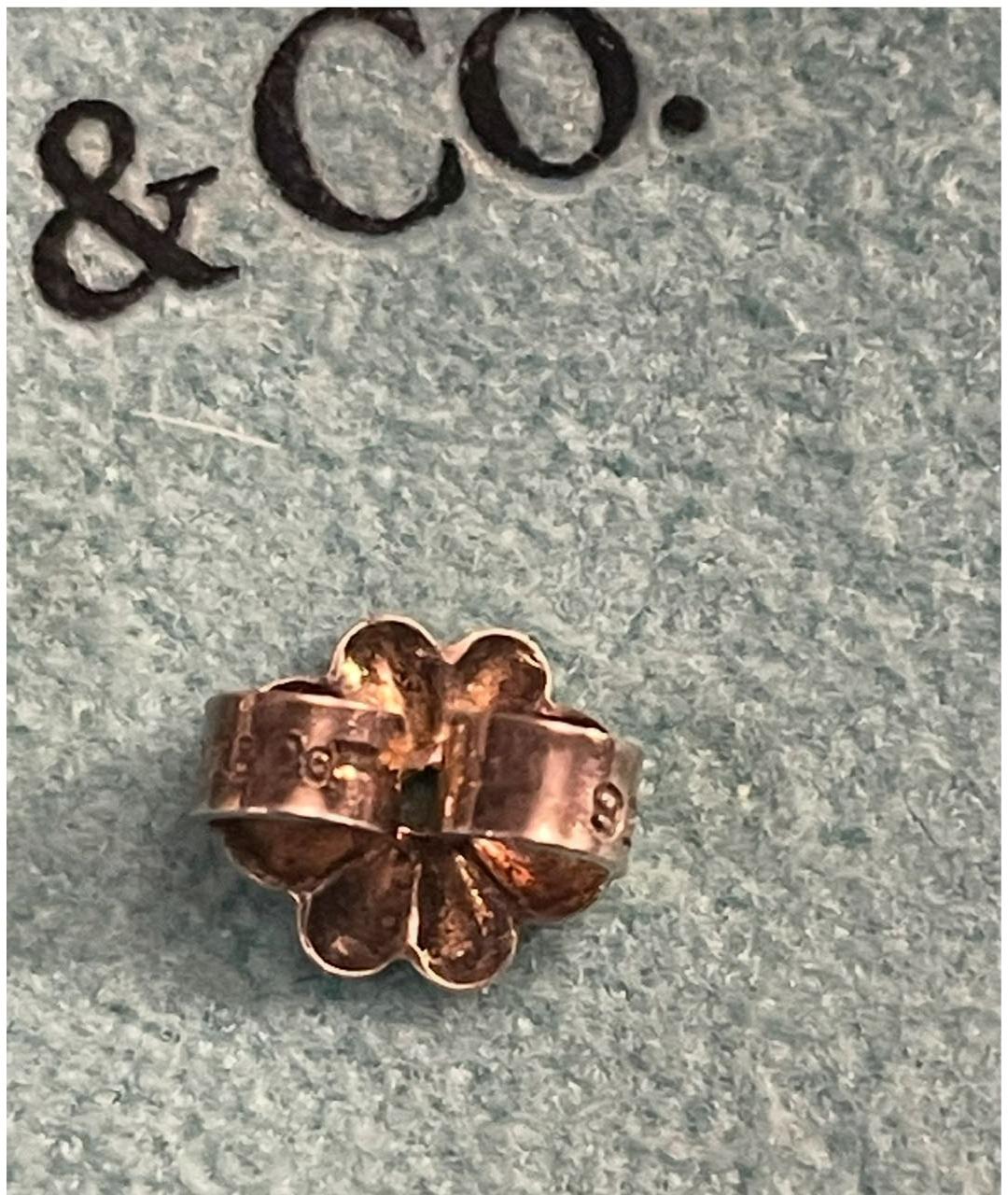 TIFFANY&CO Серебряные серебряные серьги, фото 5
