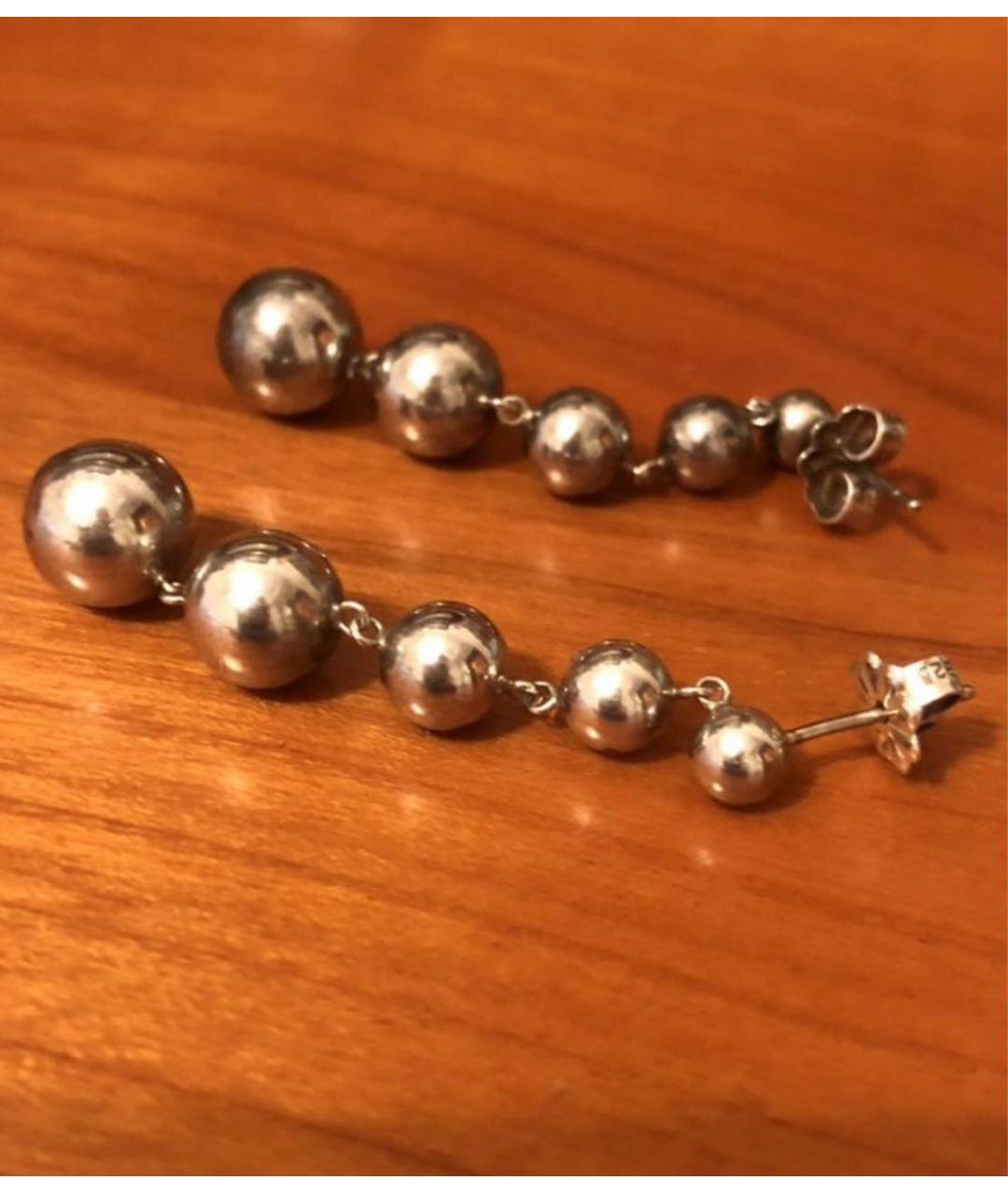TIFFANY&CO Серебряные серебряные серьги, фото 6
