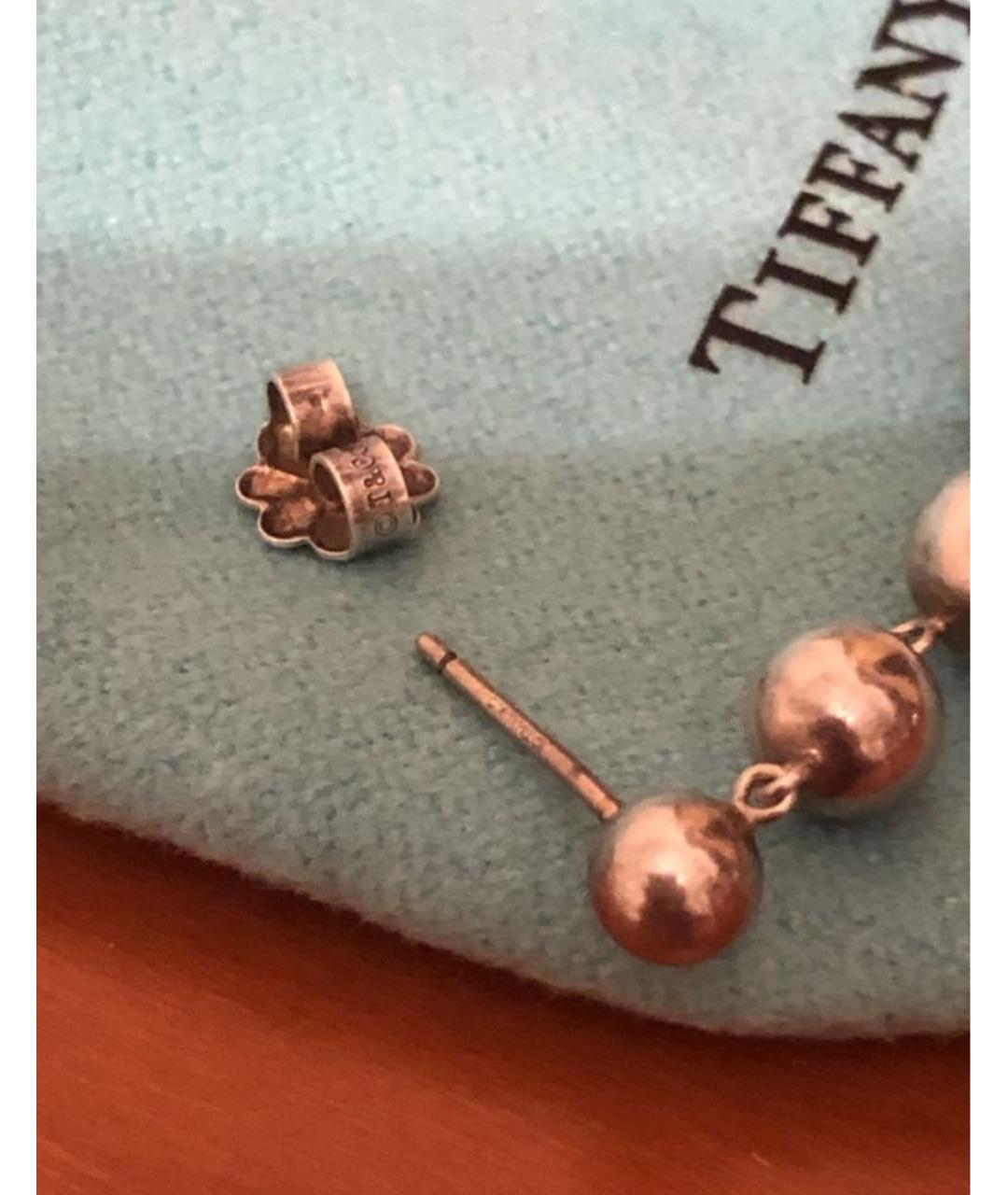 TIFFANY&CO Серебряные серебряные серьги, фото 5