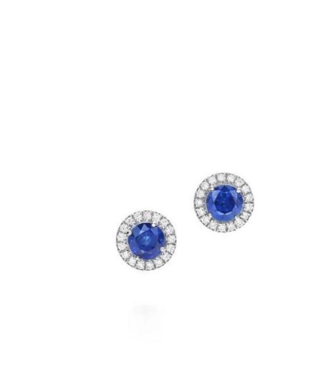 TIFFANY&CO Серебряные платиновые серьги, фото 7
