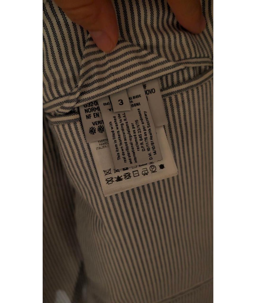 MONCLER Антрацитовая полиэстеровая куртка, фото 4