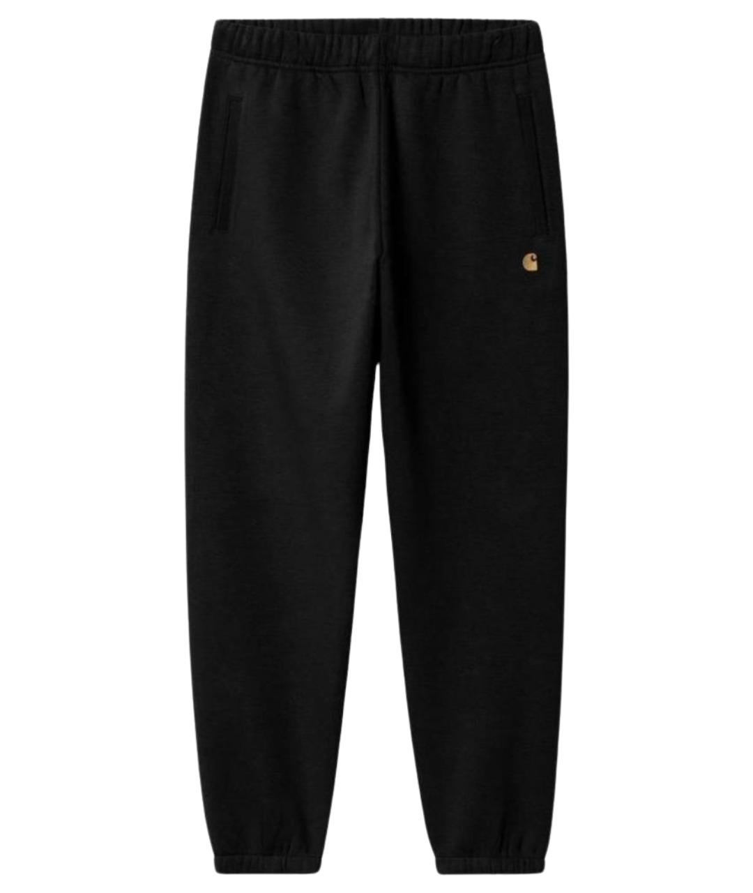 CARHARTT Черные хлопковые повседневные брюки, фото 1