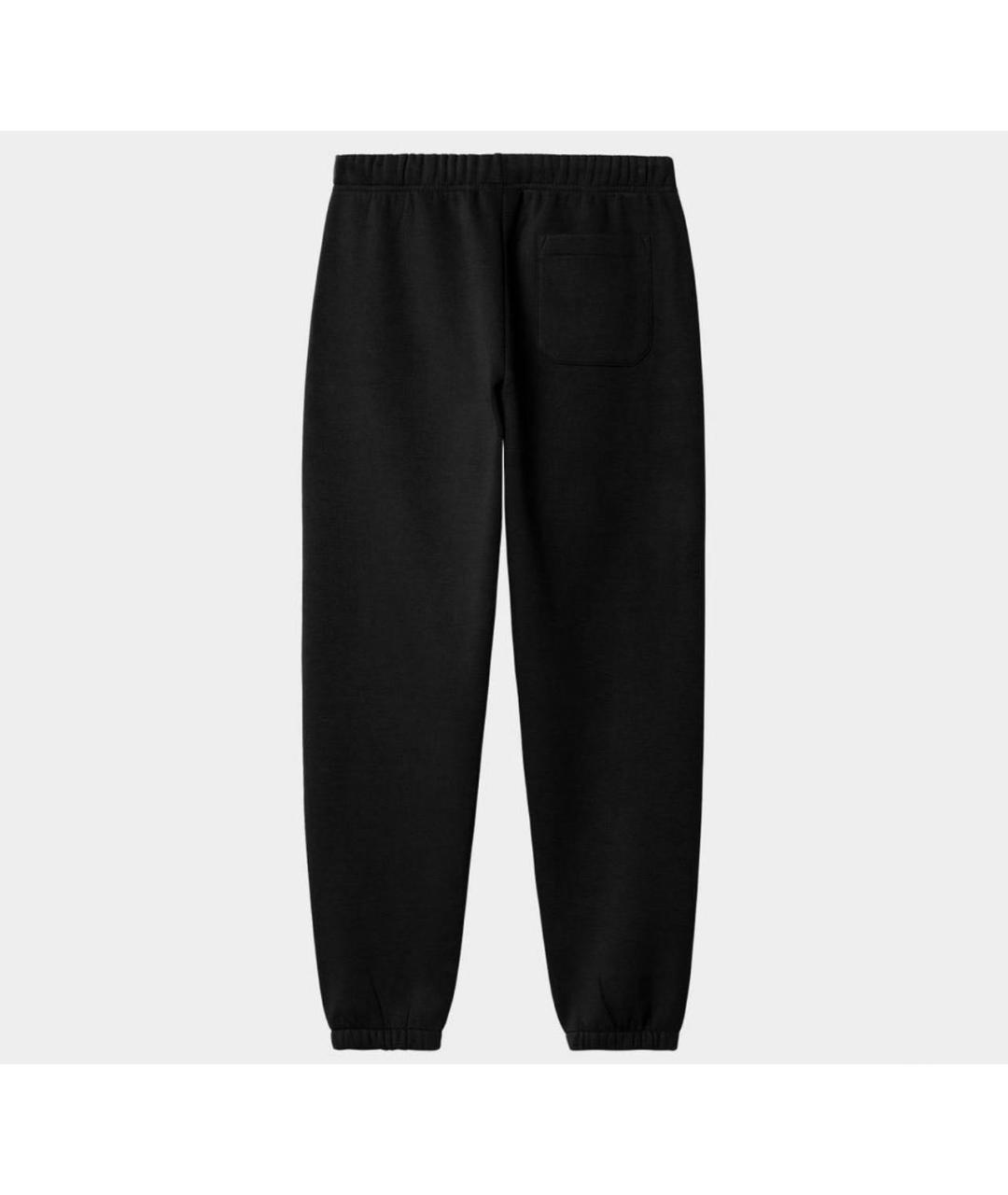 CARHARTT Черные хлопковые повседневные брюки, фото 2