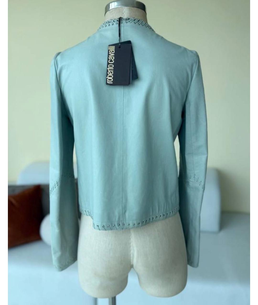 ROBERTO CAVALLI Кожаная куртка, фото 2