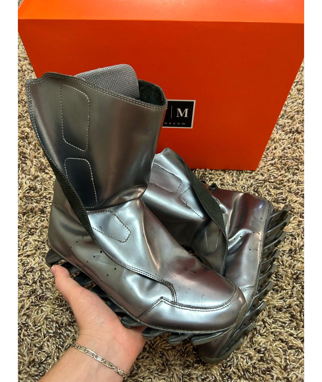 RICK OWENS DRKSHDW Высокие ботинки, фото 2