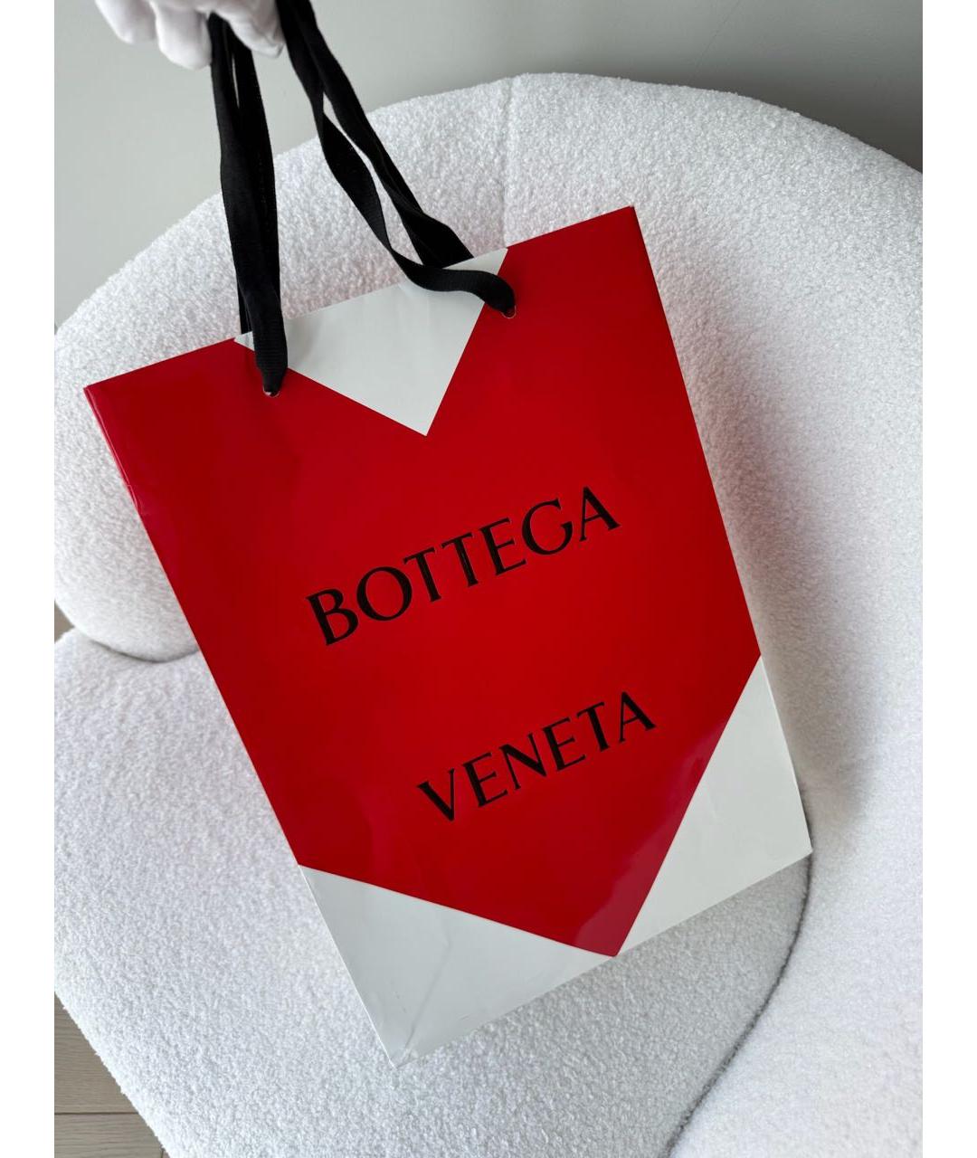 BOTTEGA VENETA Черные кожаные мюли, фото 8