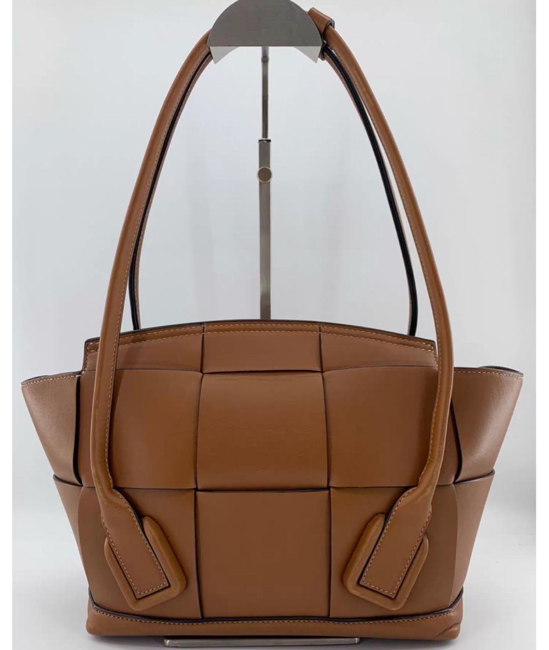 BOTTEGA VENETA Коричневая сумка тоут, фото 4