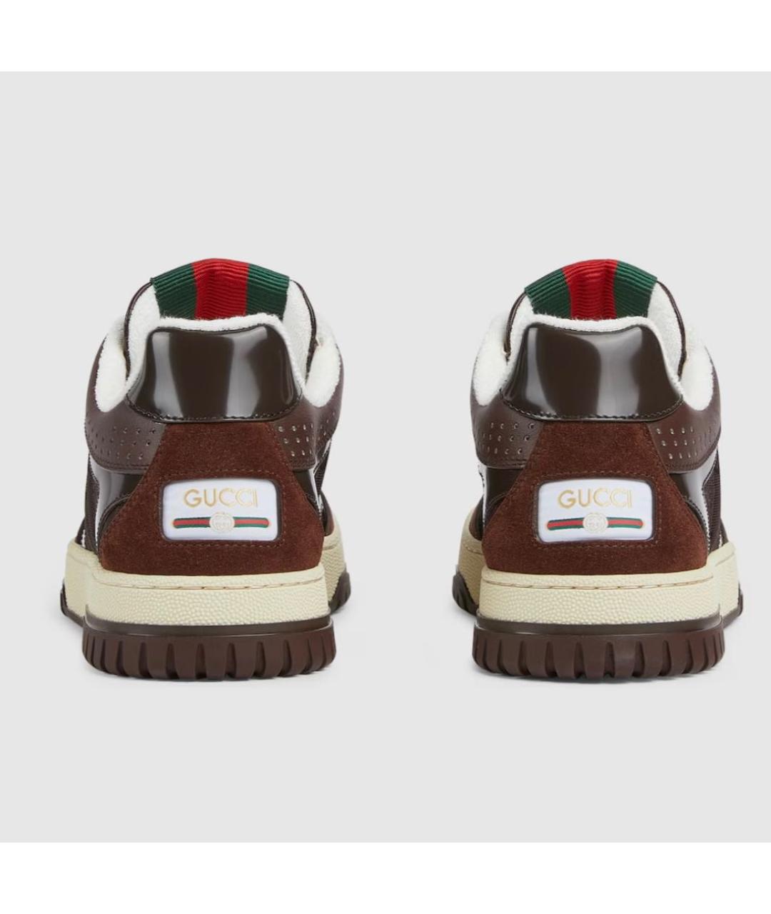 GUCCI Коричневые кроссовки, фото 5