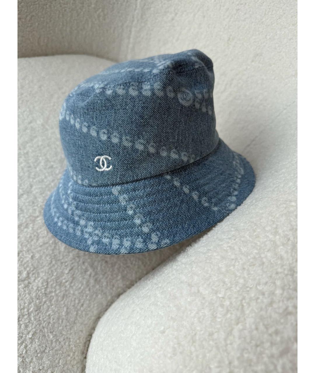 CHANEL Голубая панама, фото 7