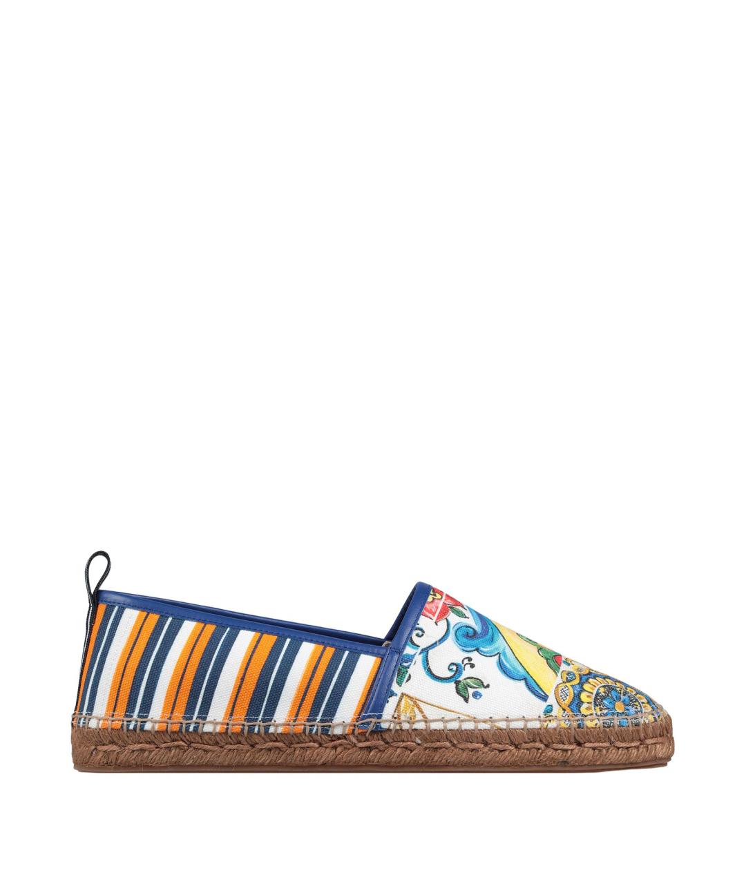 DOLCE&GABBANA Мульти текстильные эспадрильи, фото 1