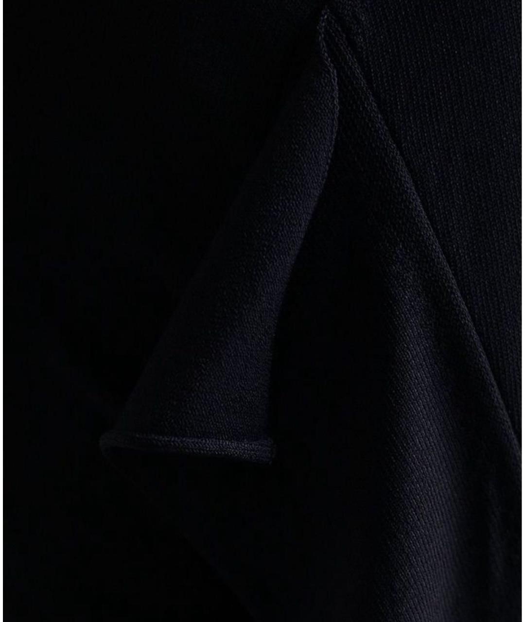 MAX MARA Черный вискозный джемпер / свитер, фото 3