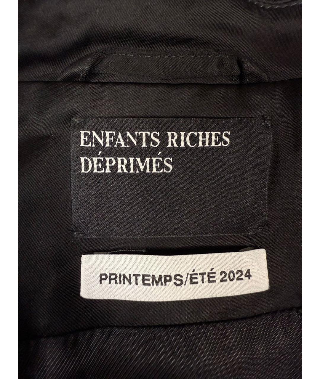 Enfants Riches Déprimés Черная вискозная куртка, фото 7