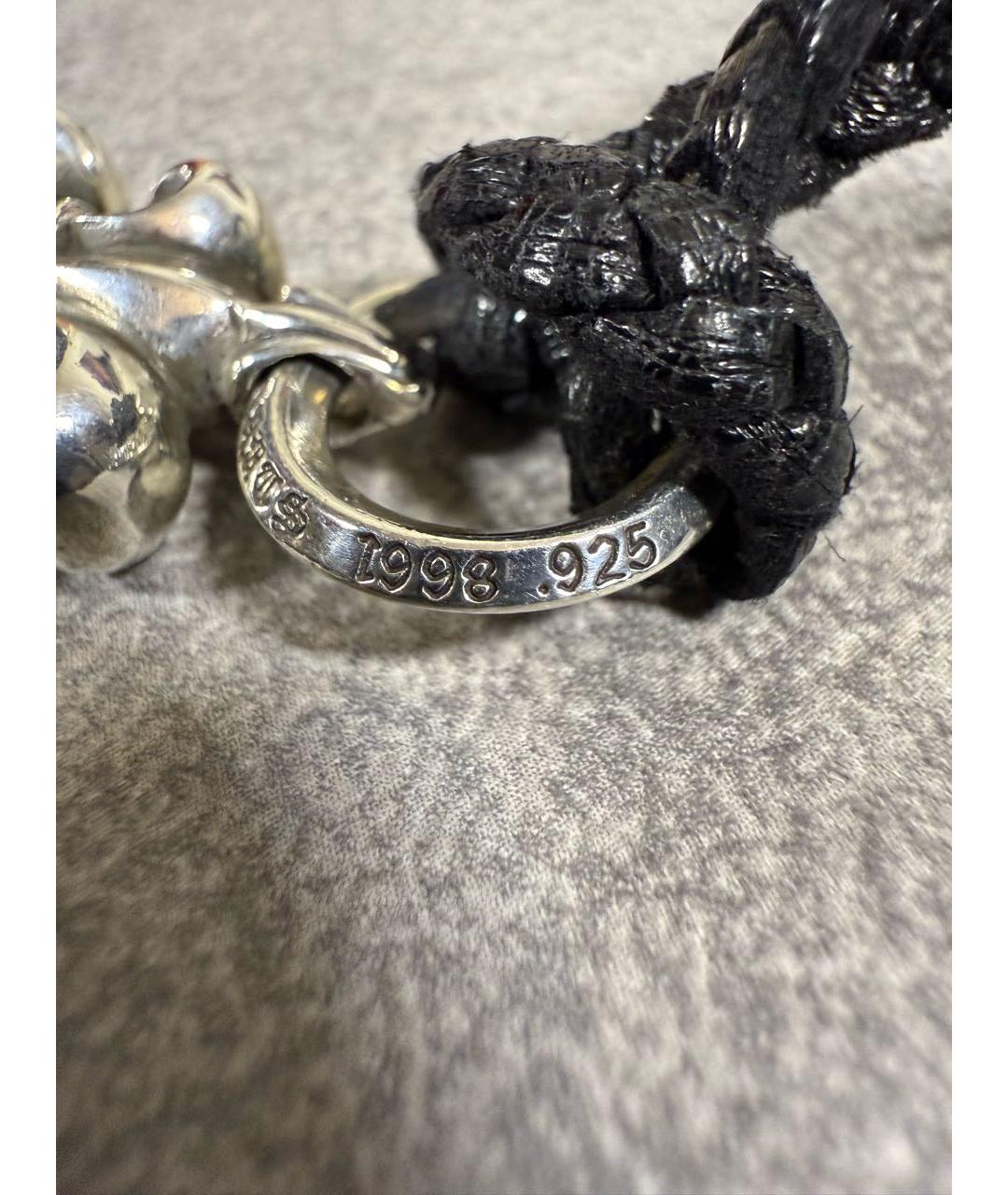 CHROME HEARTS Серебряная серебряная цепочка/подвеска, фото 6
