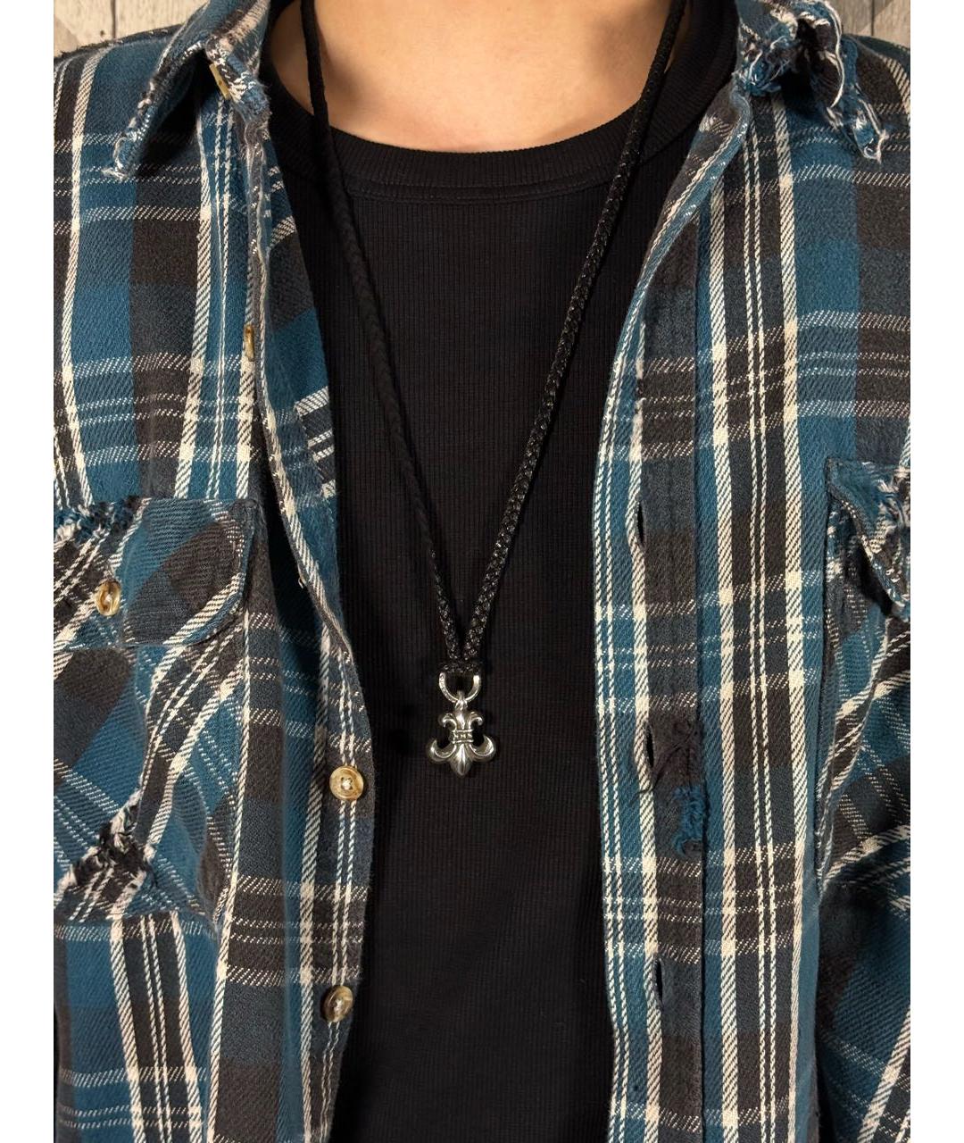 CHROME HEARTS Серебряная серебряная цепочка/подвеска, фото 7