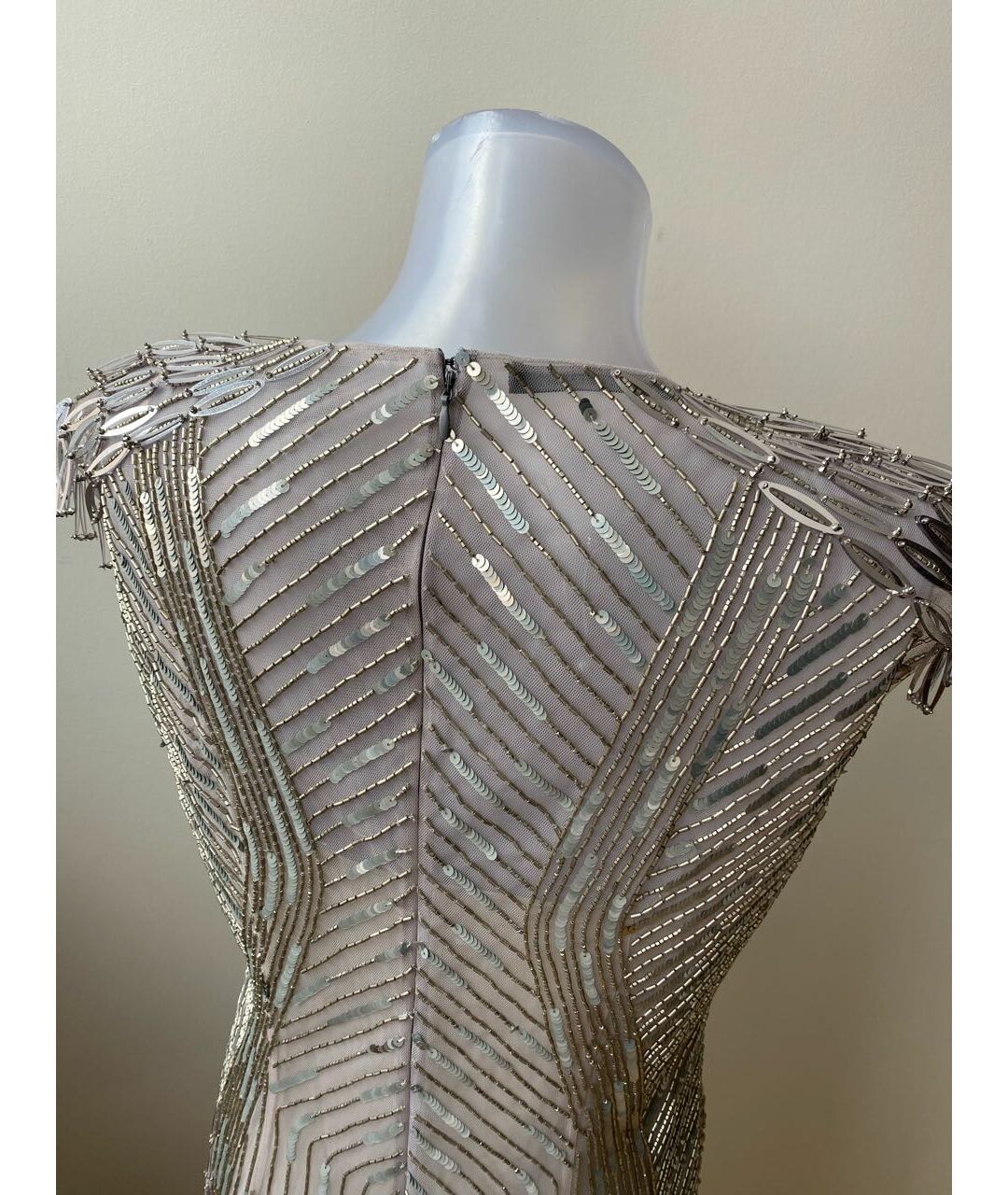ALBERTA FERRETTI Розовое хлопковое коктейльное платье, фото 5