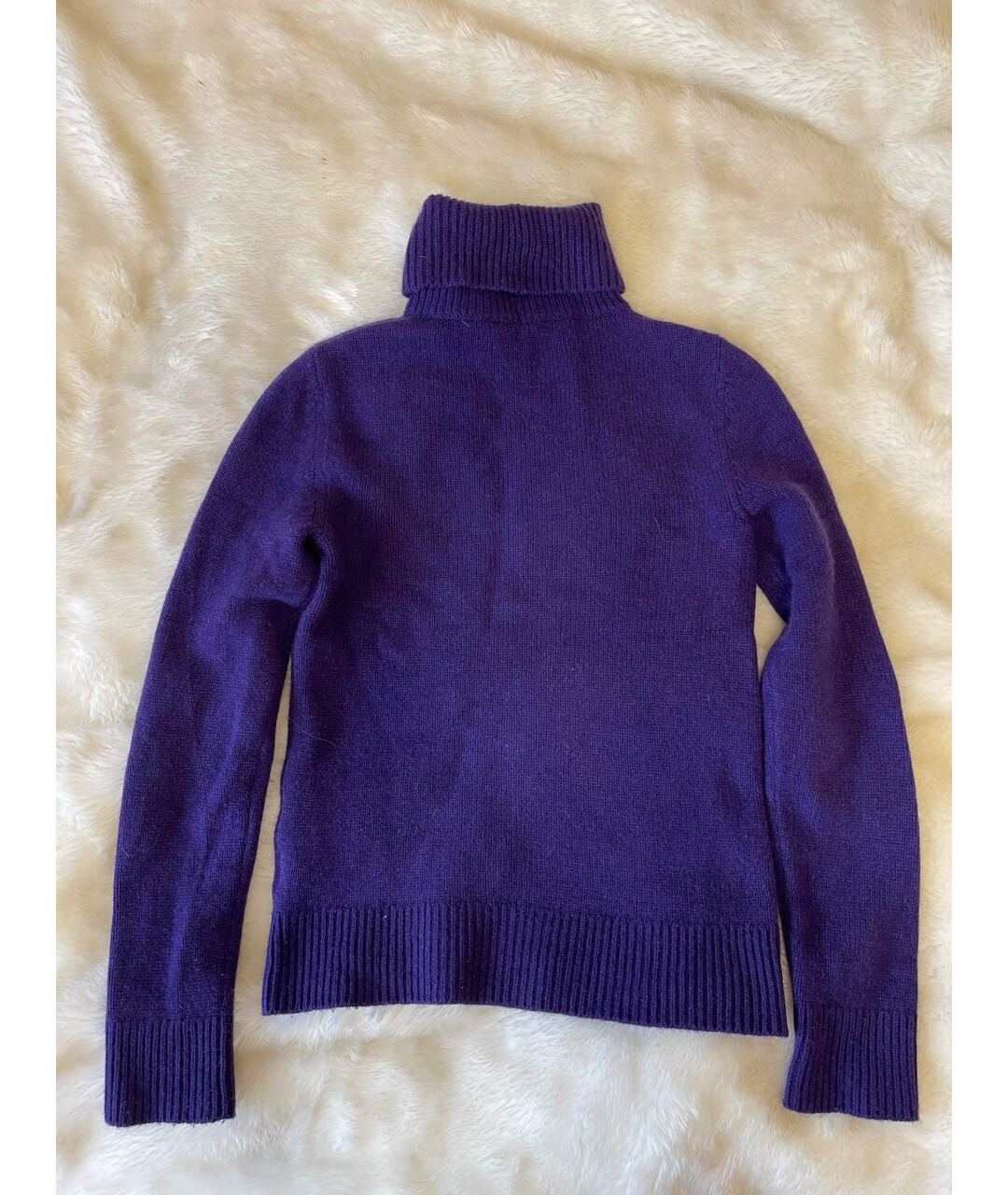 RALPH LAUREN Фиолетовый шерстяной джемпер / свитер, фото 2