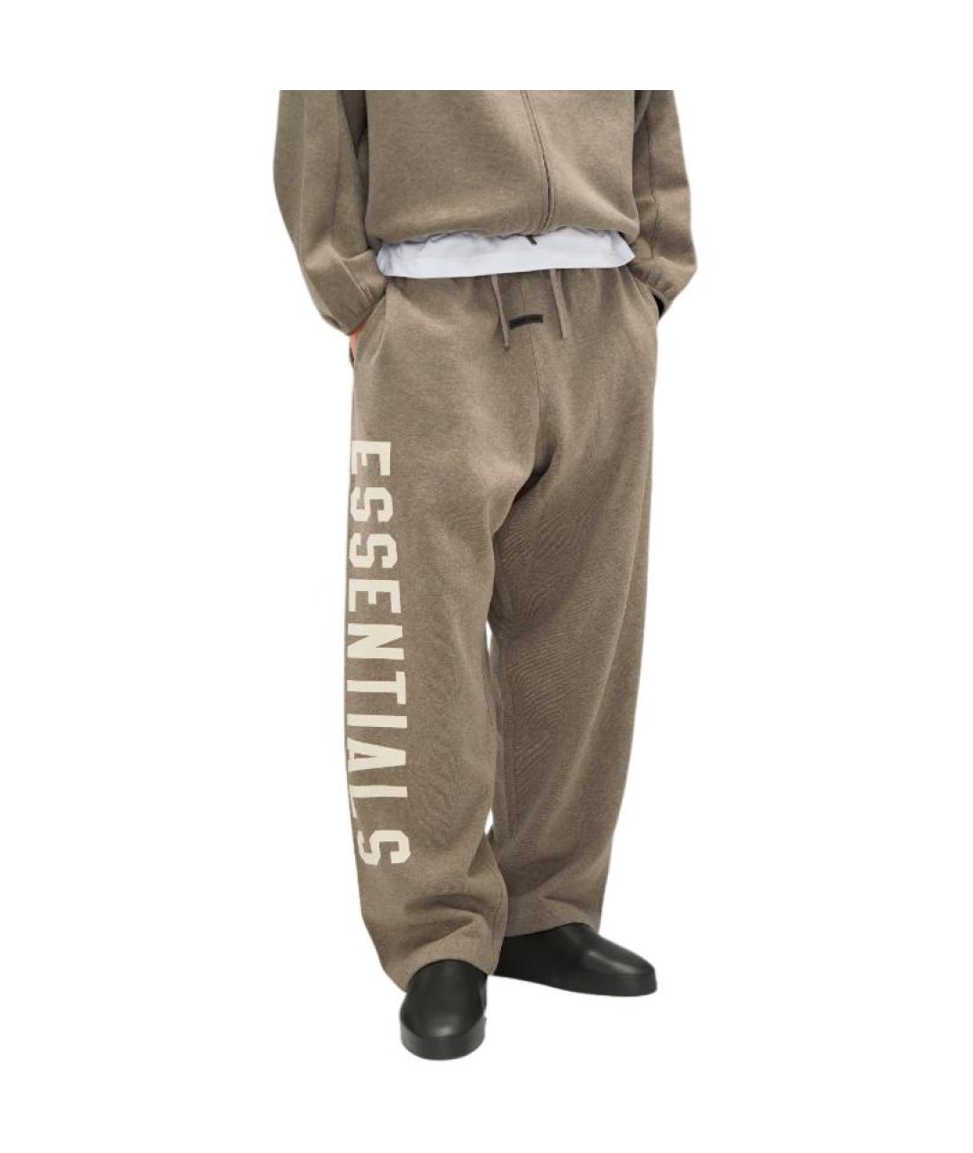 FEAR OF GOD ESSENTIALS Серые повседневные брюки, фото 3