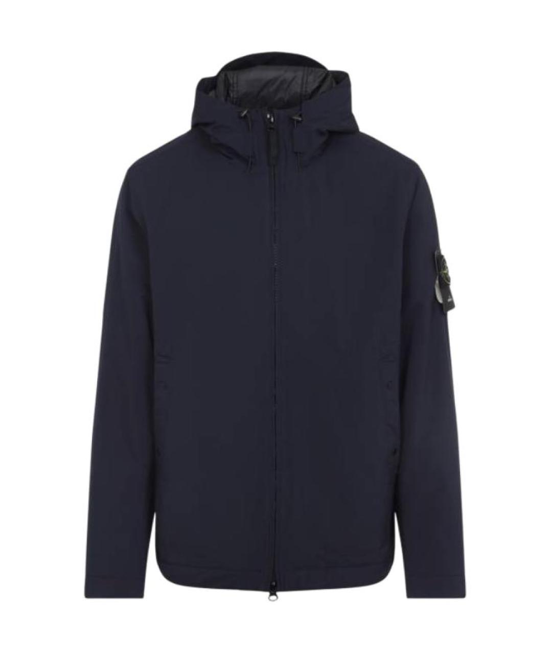 STONE ISLAND Темно-синяя куртка, фото 1