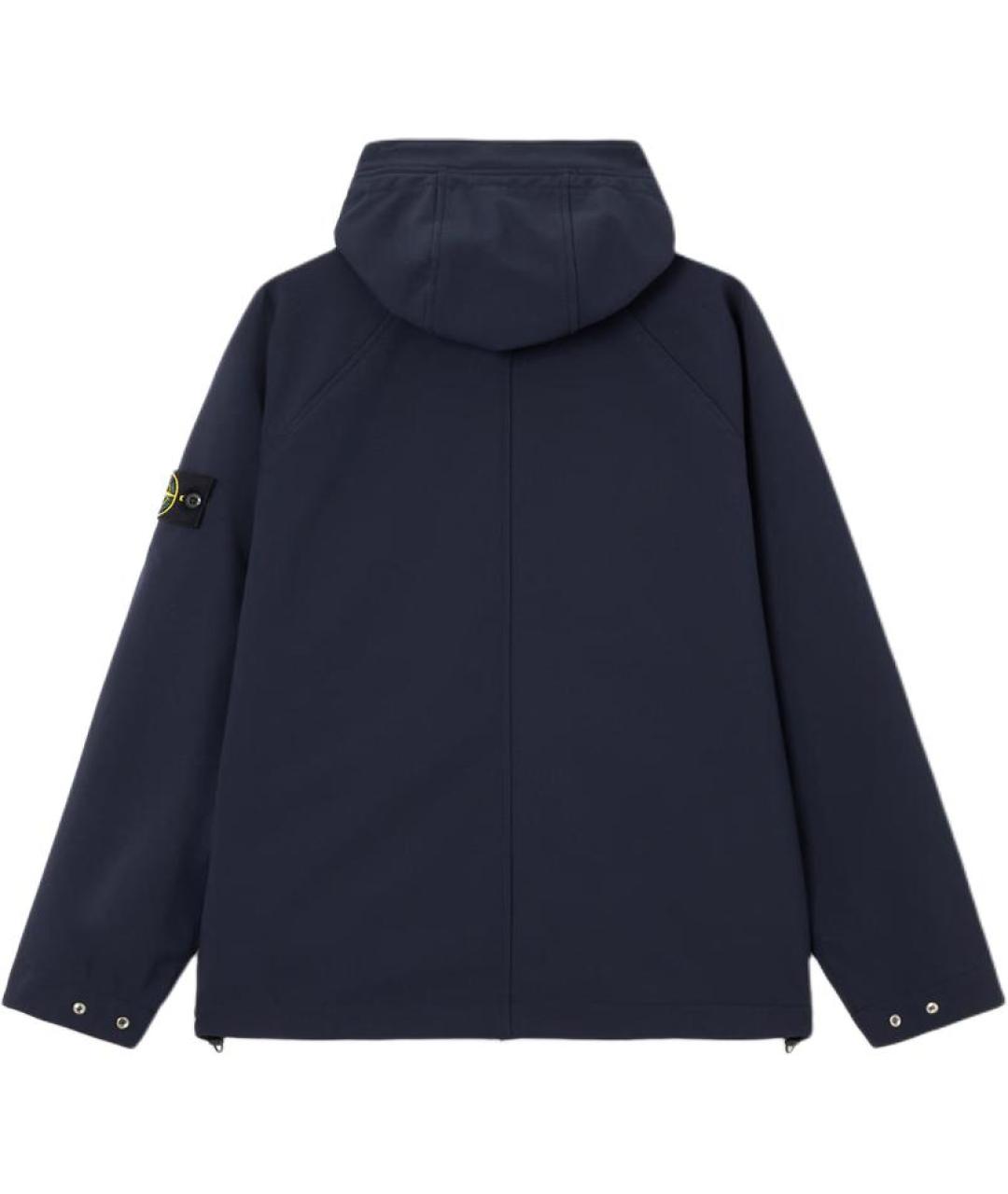 STONE ISLAND Темно-синяя парка, фото 2