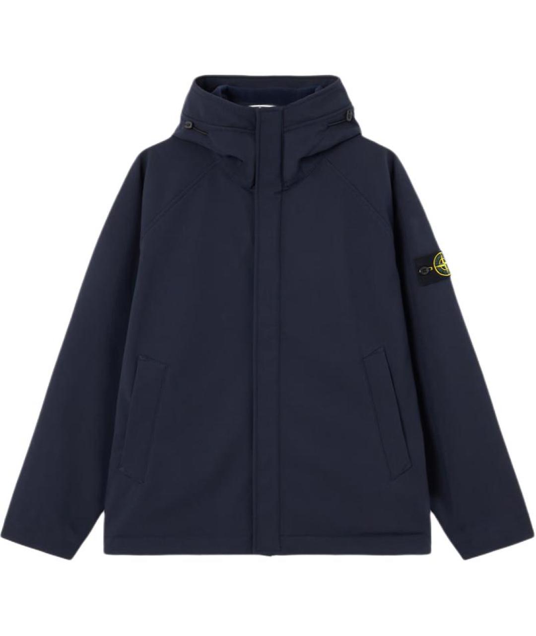 STONE ISLAND Темно-синяя парка, фото 1