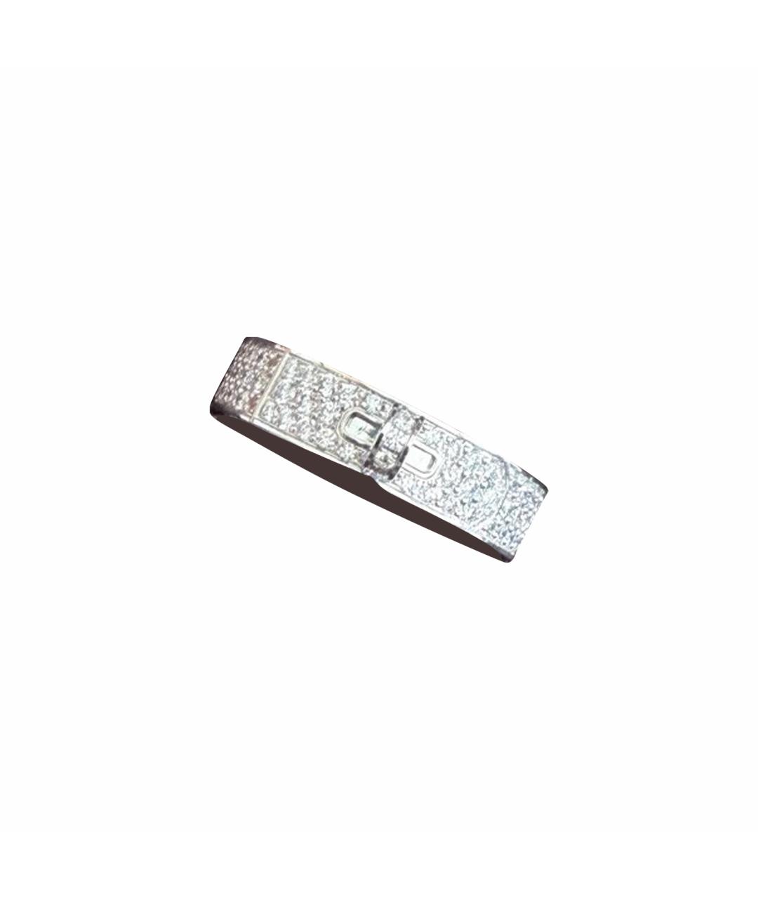 HERMES Серебряное кольцо из белого золота, фото 1