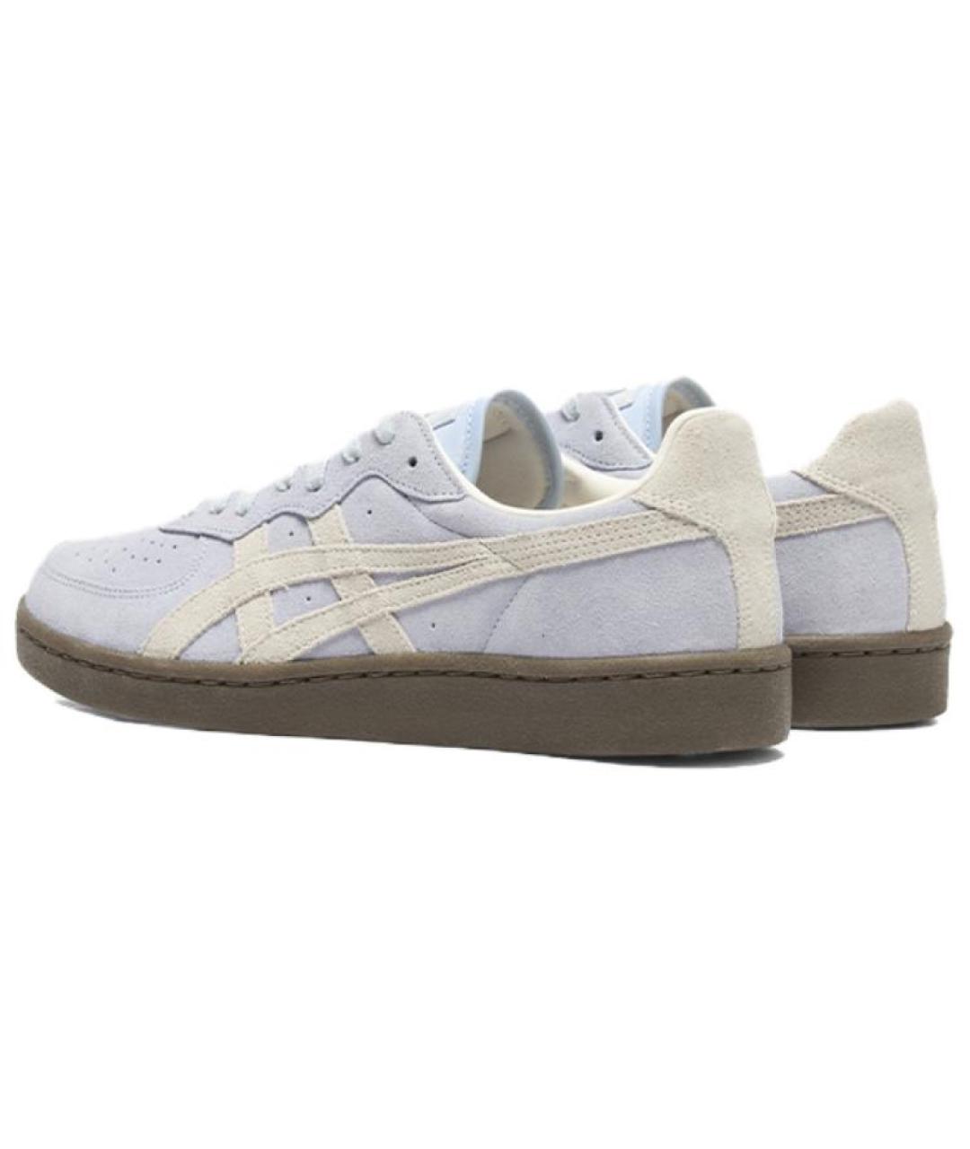 ONITSUKA TIGER Голубые замшевые кроссовки, фото 3