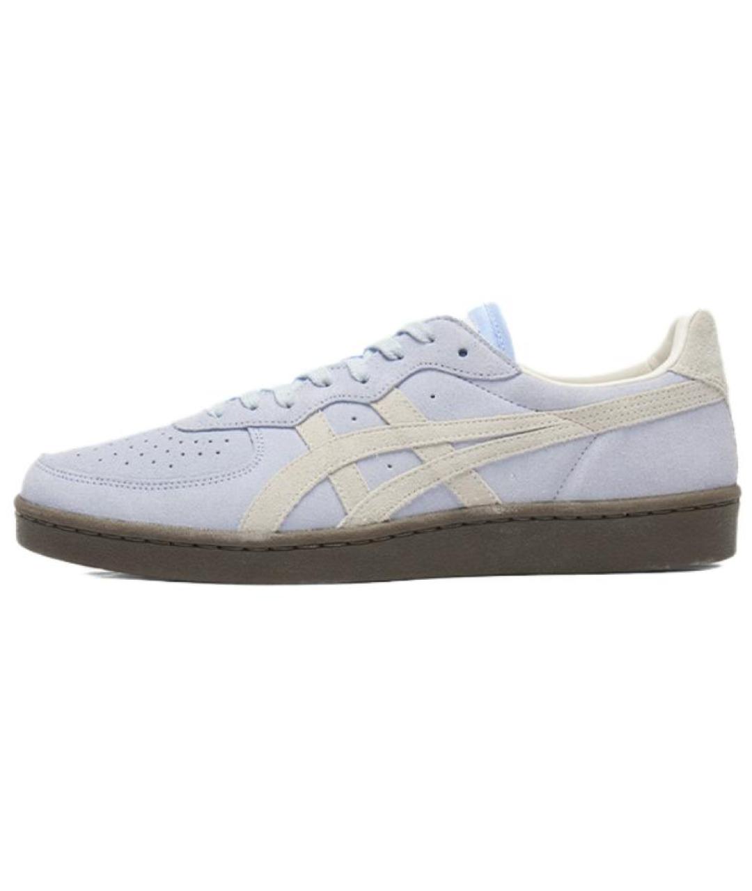 ONITSUKA TIGER Голубые замшевые кроссовки, фото 2