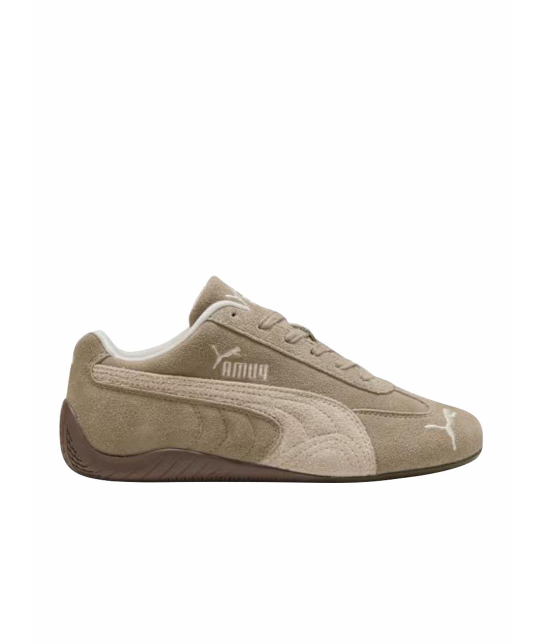 PUMA Коричневые кеды, фото 1