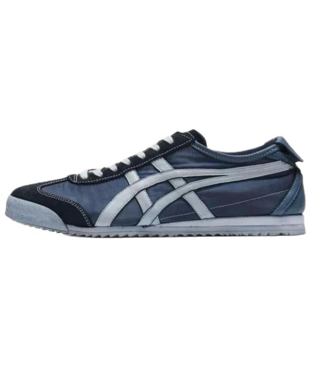 ONITSUKA TIGER Синие текстильные кроссовки, фото 2