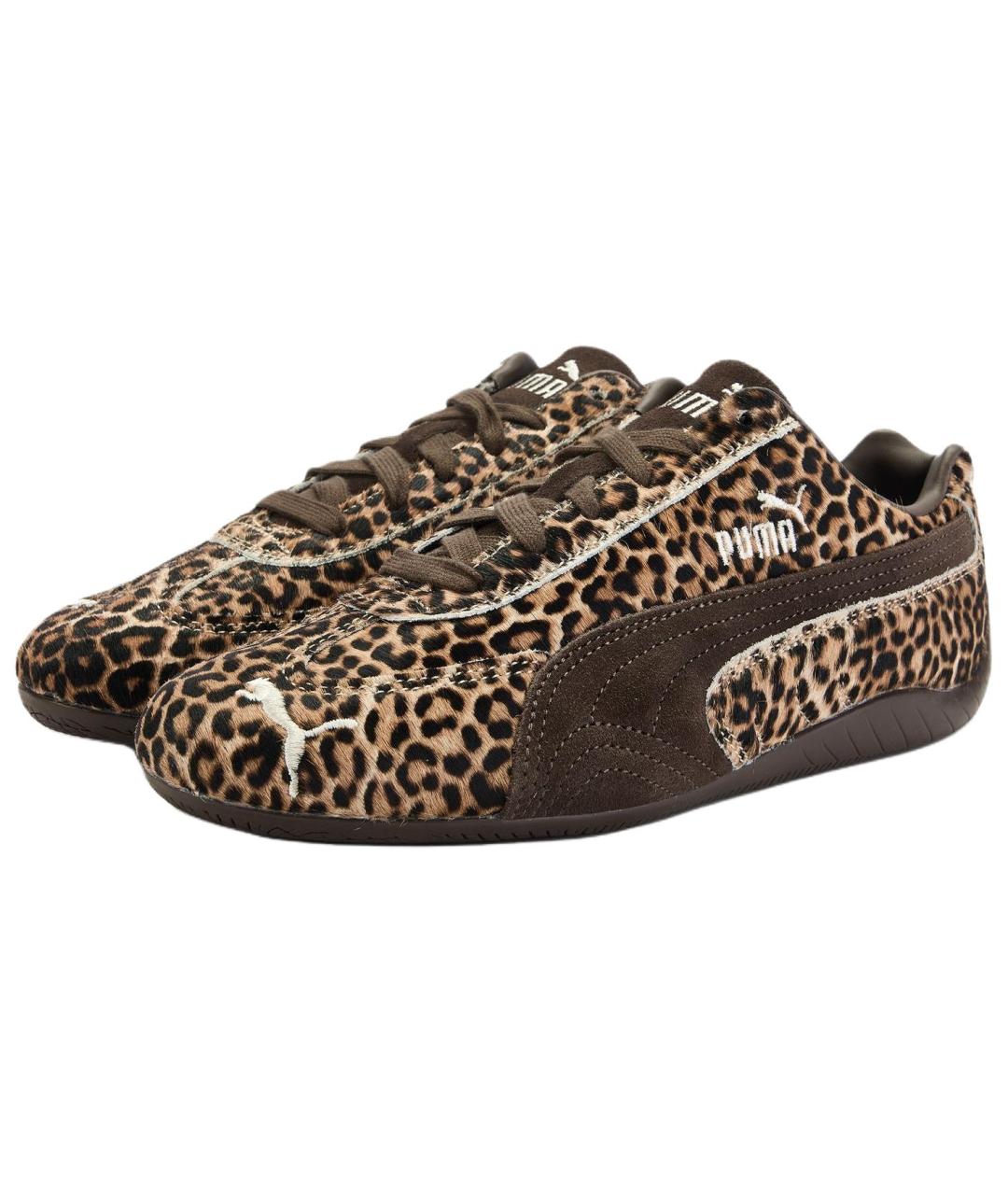 PUMA Коричневые кеды, фото 3