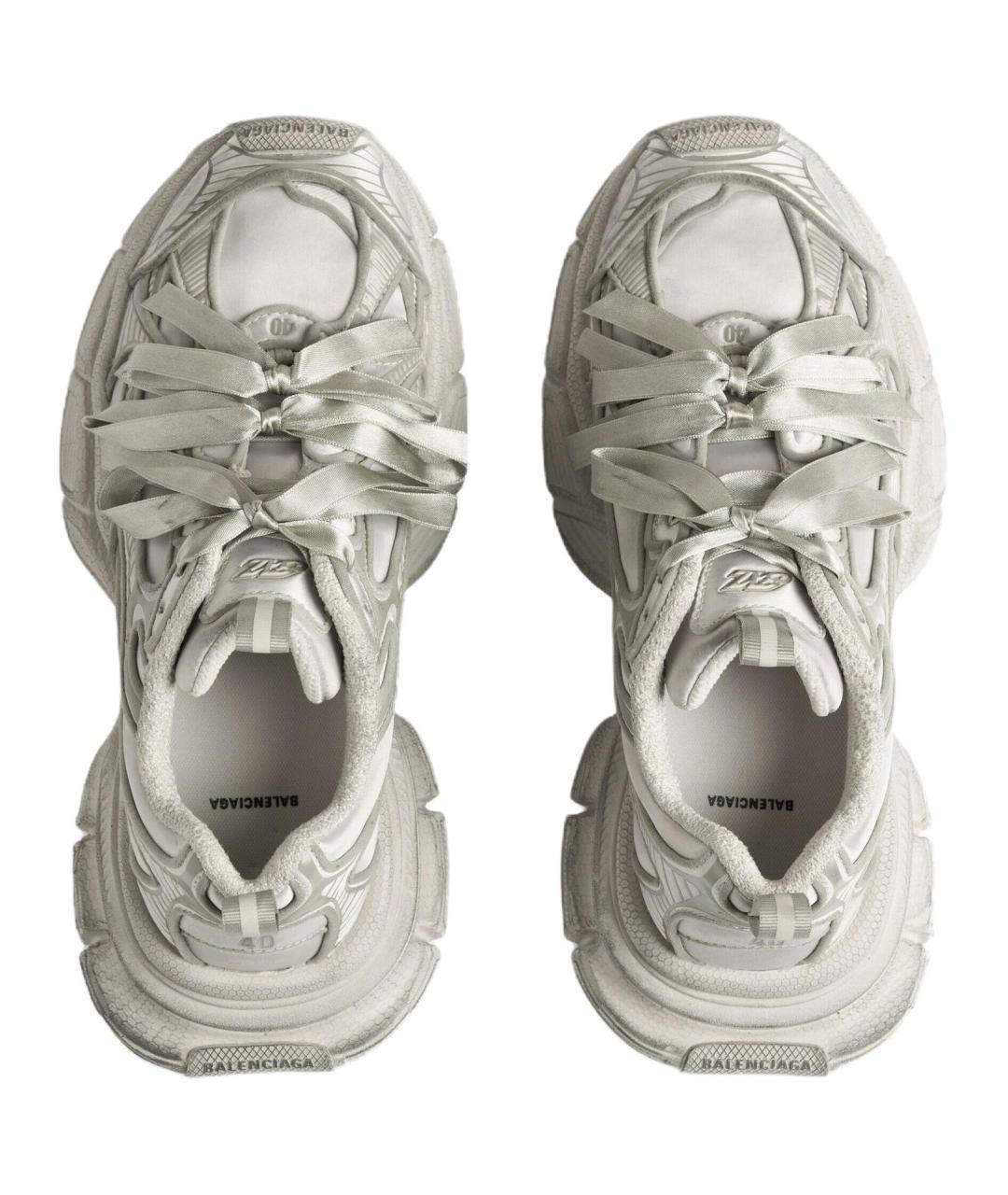 BALENCIAGA Серые кроссовки, фото 5