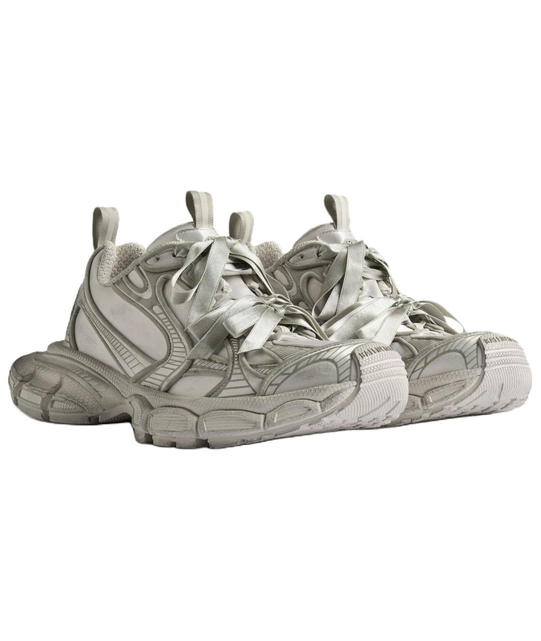 BALENCIAGA Серые кроссовки, фото 3