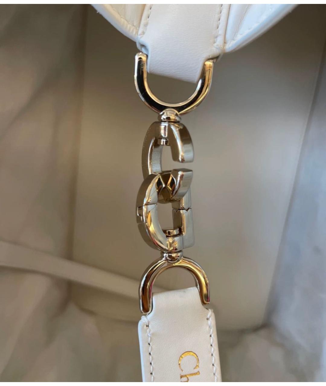 CHRISTIAN DIOR Белая сумка тоут, фото 5