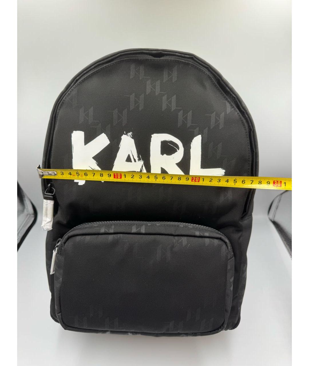 KARL LAGERFELD Черный рюкзак, фото 3
