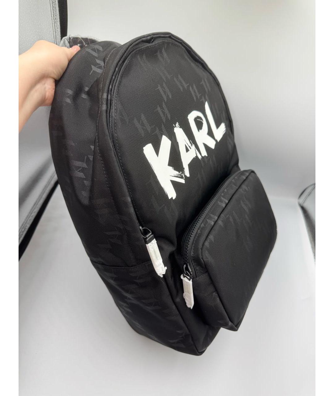 KARL LAGERFELD Черный рюкзак, фото 4