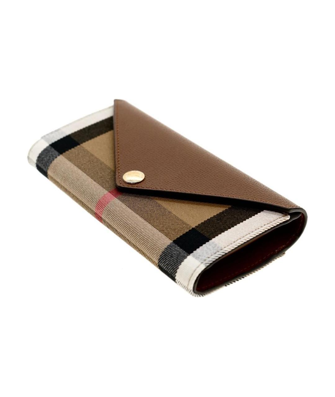 BURBERRY Коричневый кошелек, фото 3