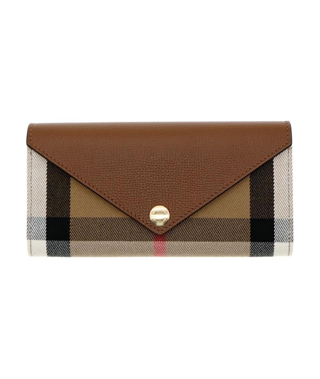 BURBERRY Коричневый кошелек, фото 1