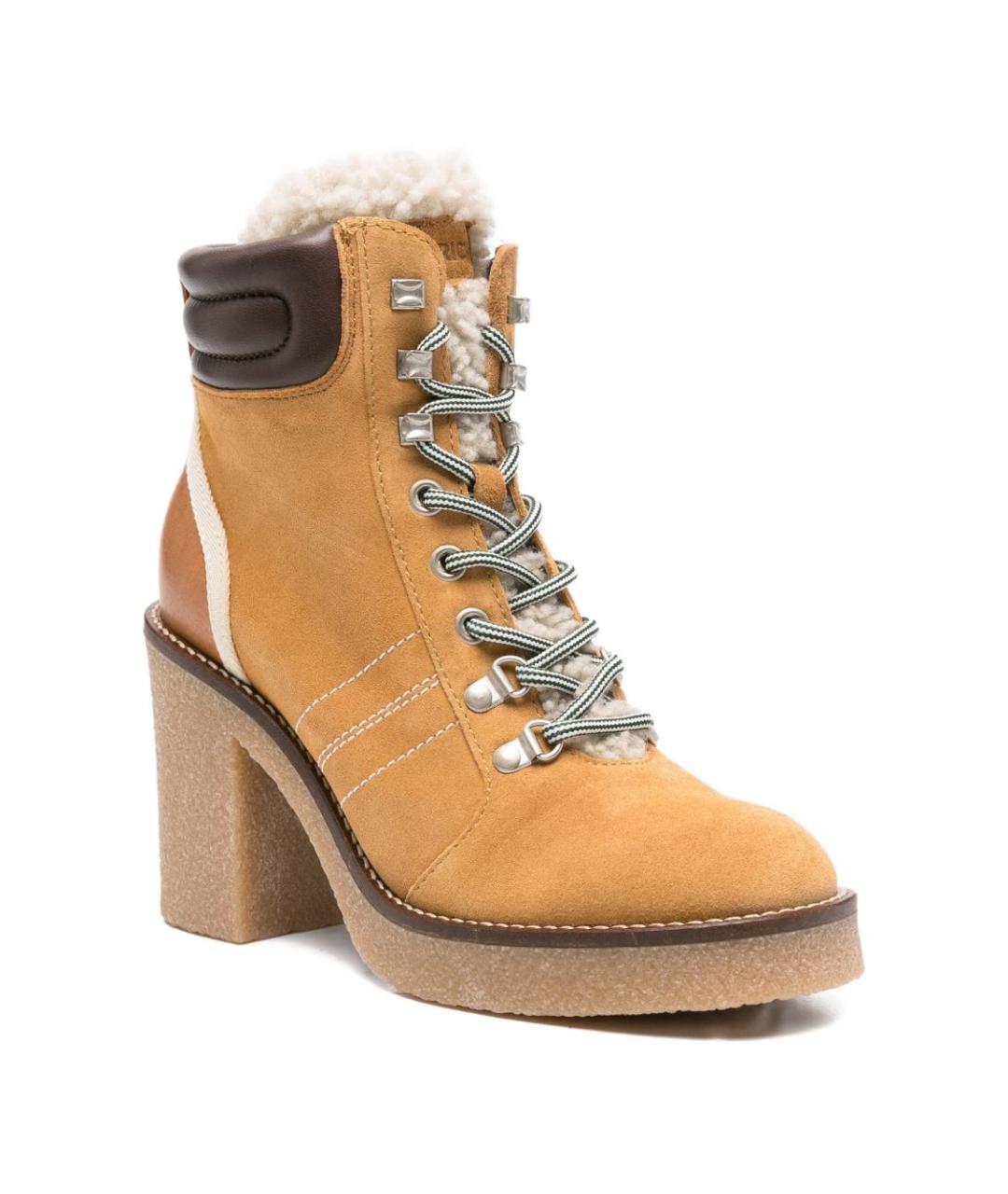 WOOLRICH Бежевые сапоги, фото 3