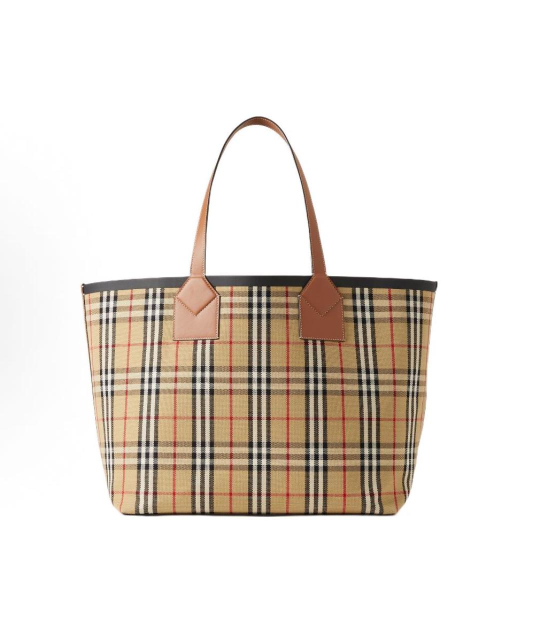 BURBERRY Бежевая сумка тоут, фото 6