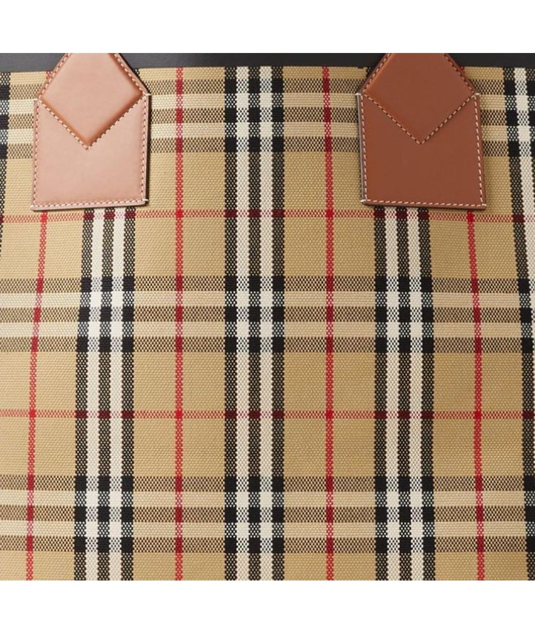 BURBERRY Бежевая сумка тоут, фото 4