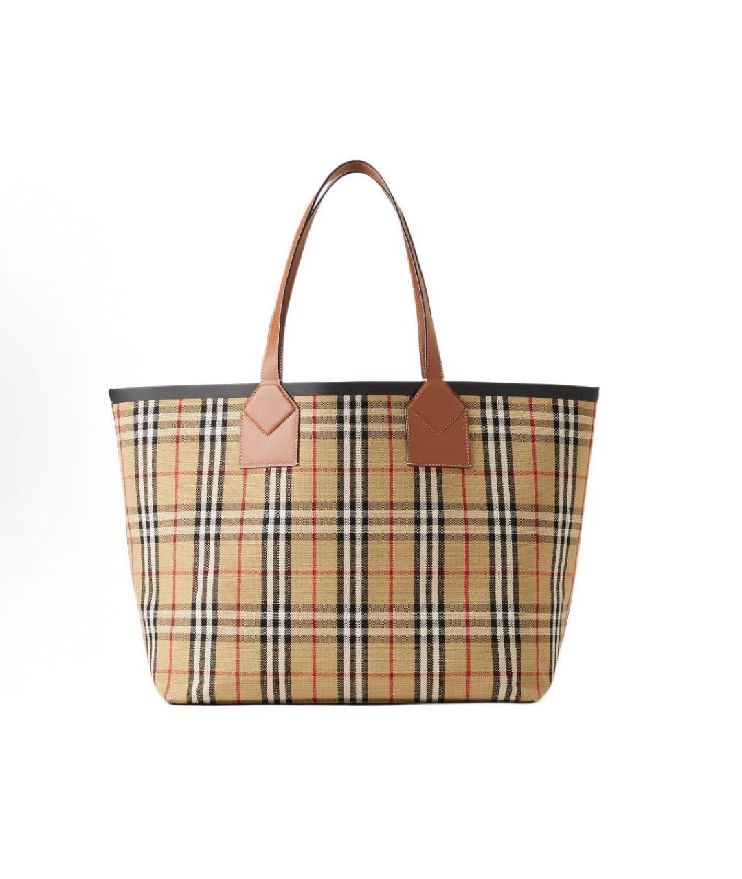BURBERRY Бежевая сумка тоут, фото 3