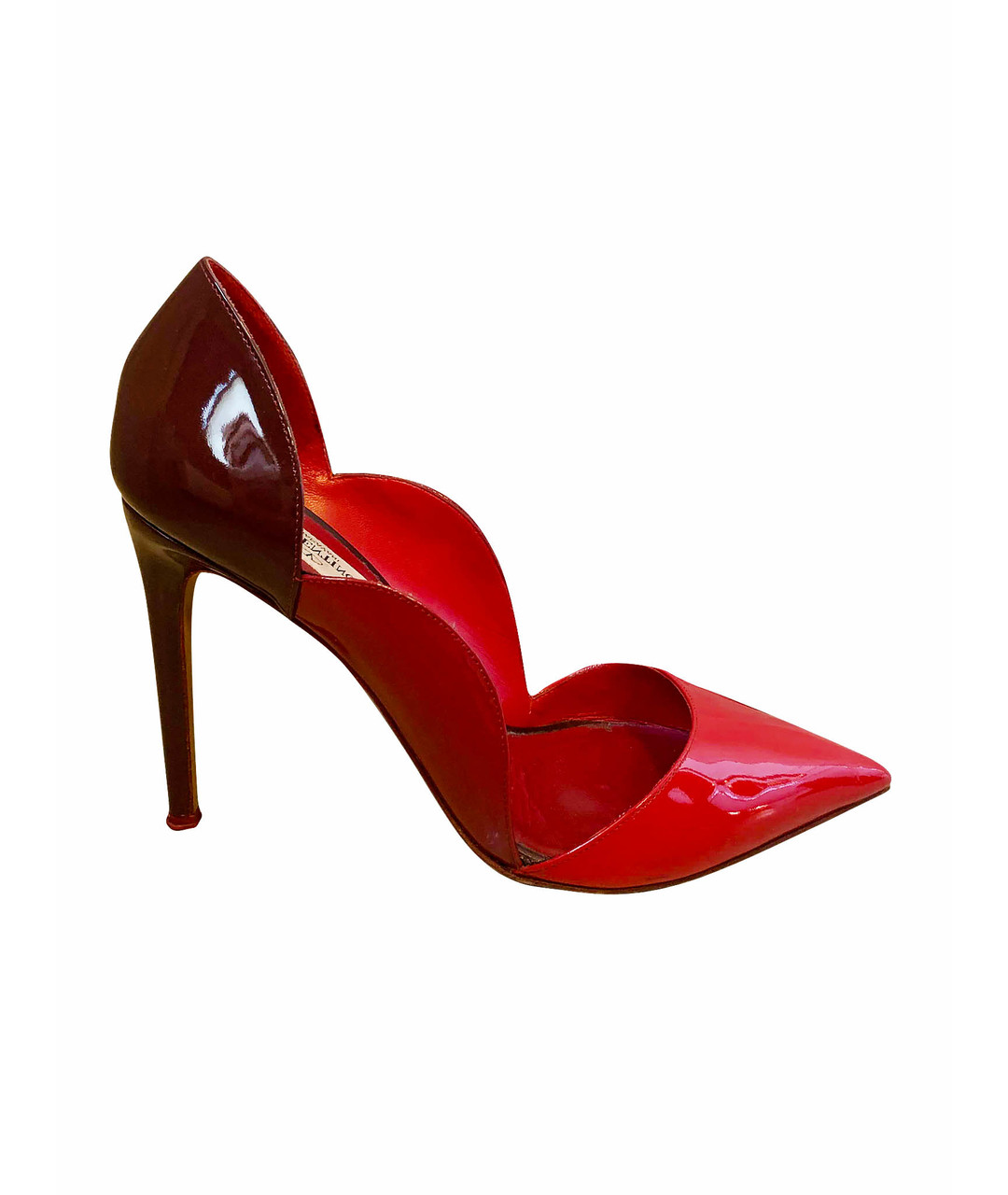 VALENTINO Красные кожаные туфли, фото 1